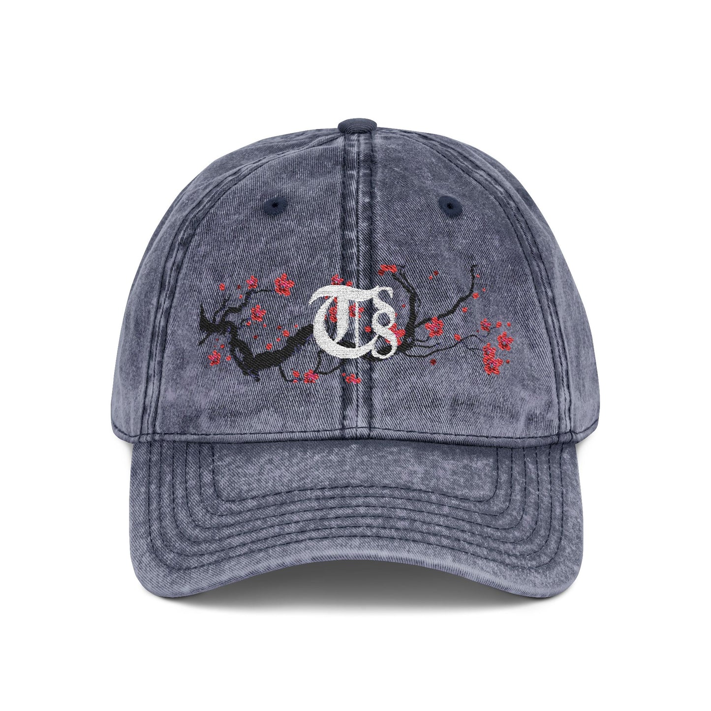 TSS White Cherry Embroidered
