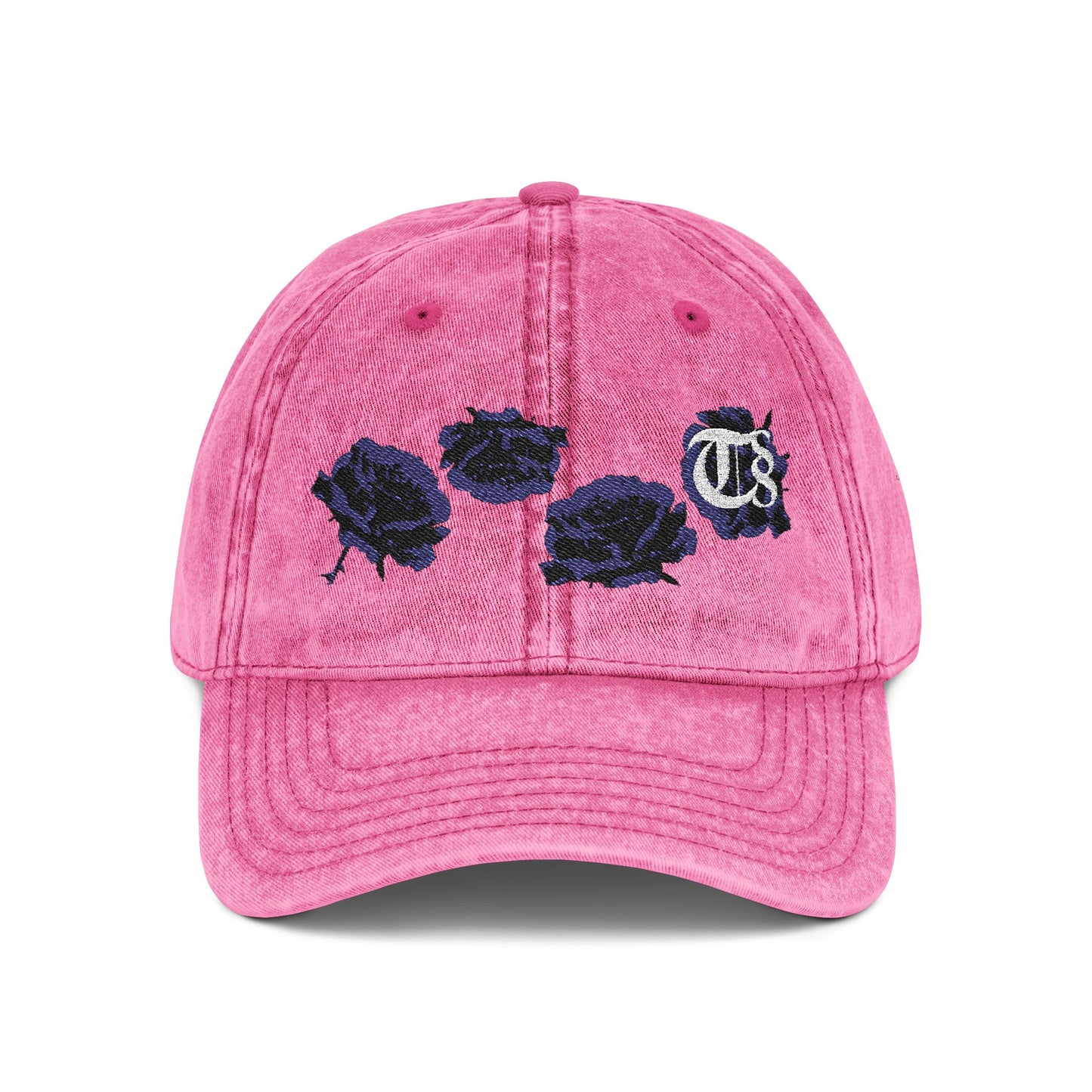 TSS Black Rose Embroidered